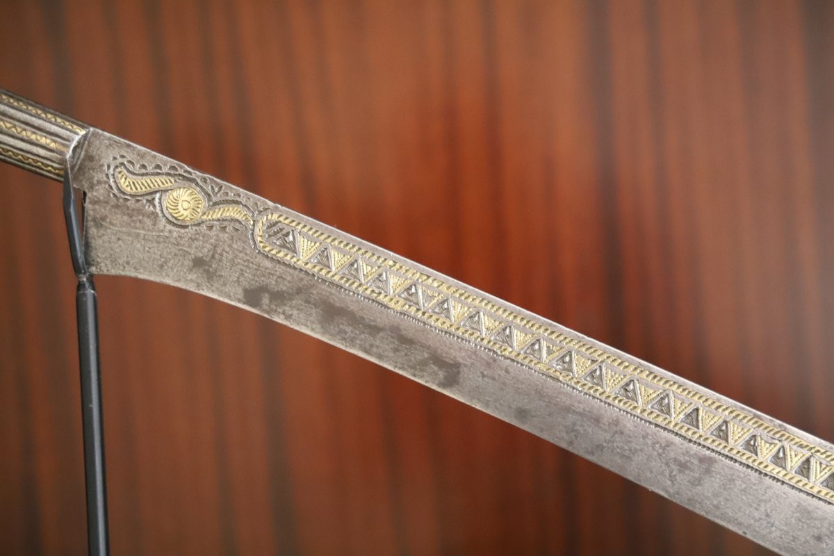 Flissa Saber Of The Oldest Type - Algeria, Kabylie, 19th Century-photo-5
