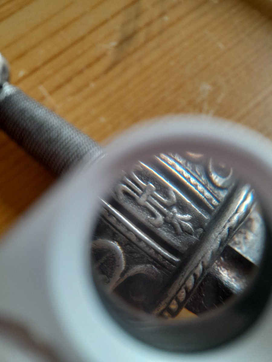 Petit stylet en argent et acier - Probablement travail Français, 18ème-19ème siècle-photo-6