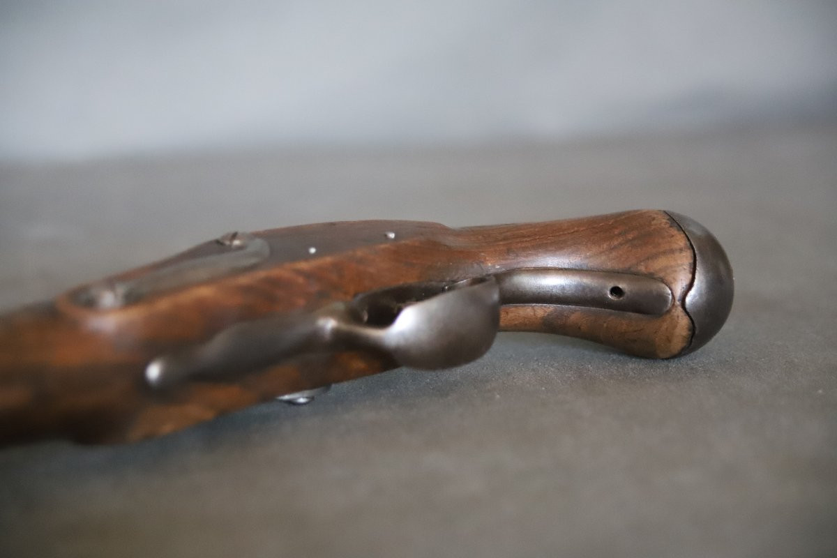 Pistolet de gendarmerie modèle An IX en version civile - France, début 19ème siècle-photo-5