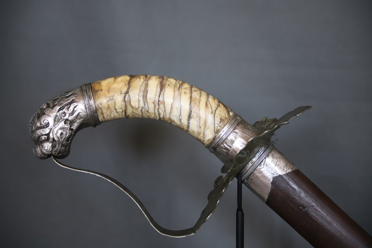 Vietnamese High Dignitary's Saber Called Guom - Vietnam, 2nd Half Of The 19th Century-photo-3