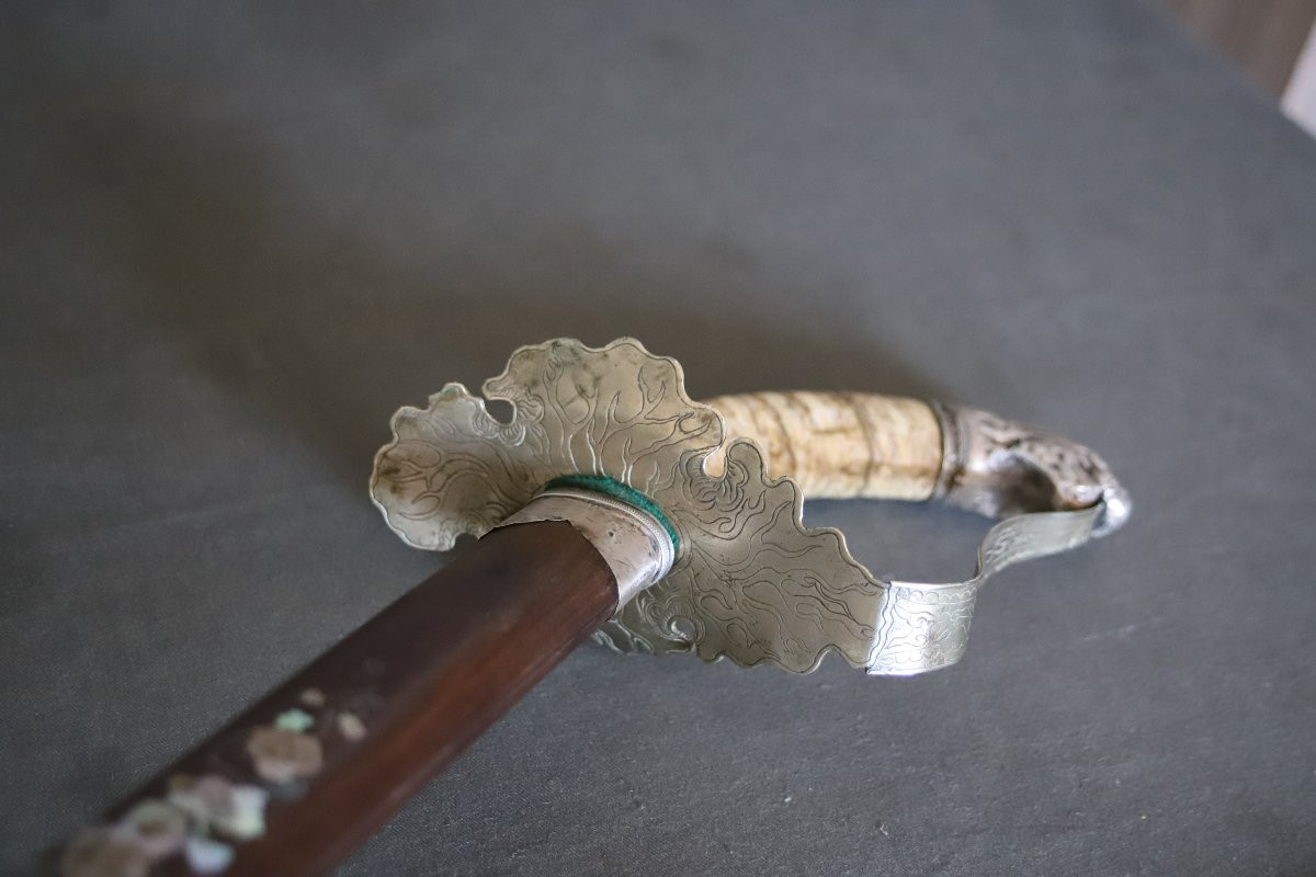 Vietnamese High Dignitary's Saber Called Guom - Vietnam, 2nd Half Of The 19th Century-photo-1
