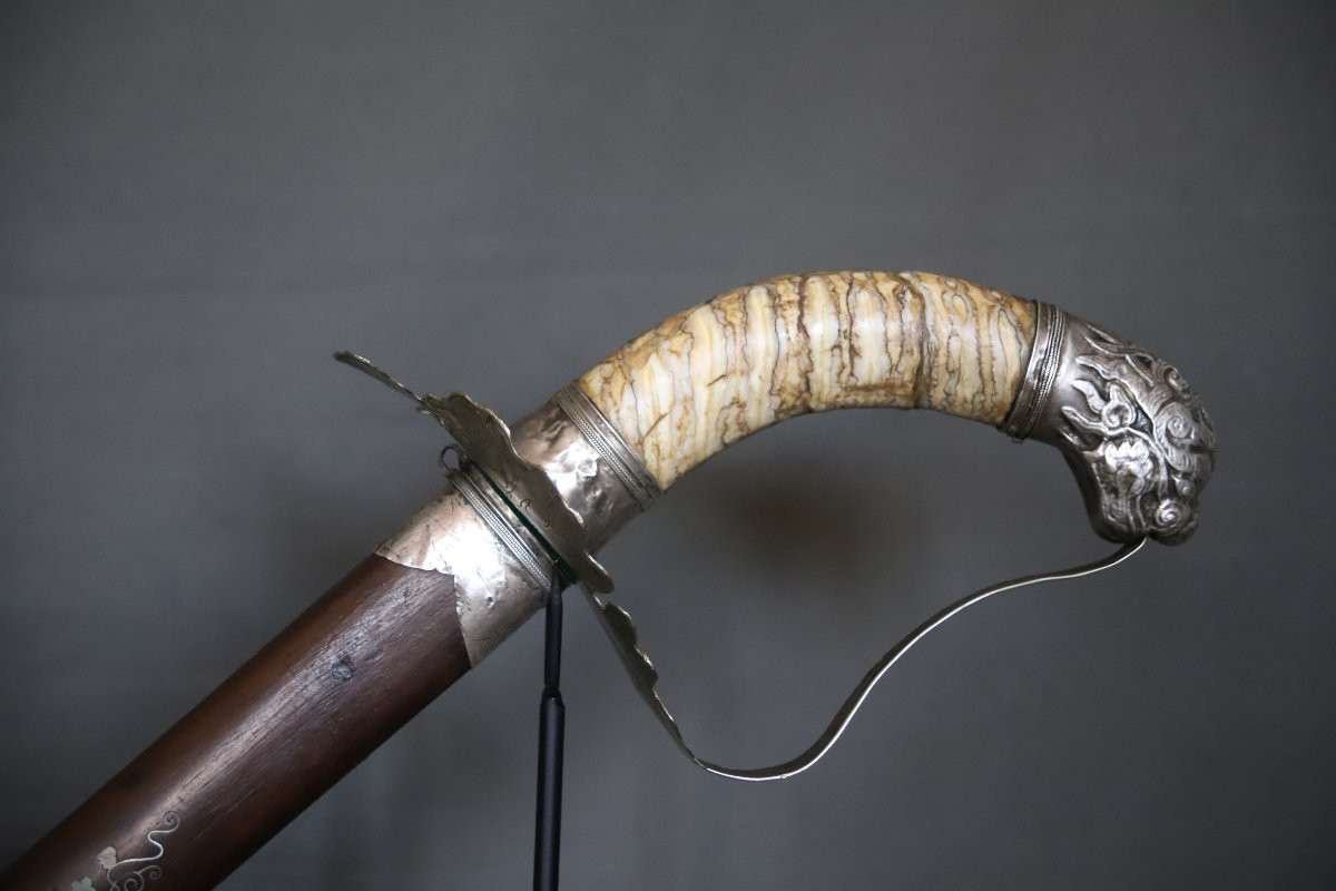 Vietnamese High Dignitary's Saber Called Guom - Vietnam, 2nd Half Of The 19th Century-photo-4