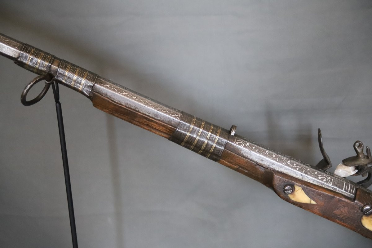  Algerian Short Moukhala Rifle - Algeria, 19th Century -photo-3