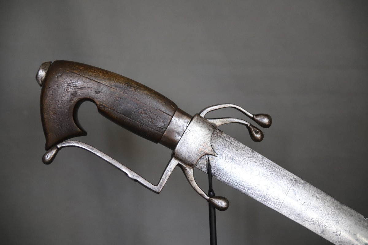  Sabre nimcha Marocain - Maroc, 17ème siècle-photo-3