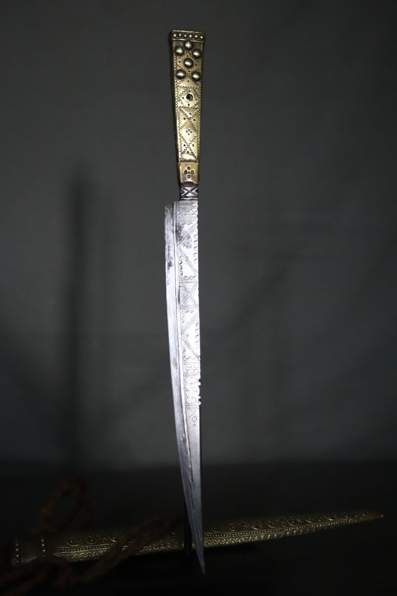 Couteau Marocain dit mouss ou sekkin - Maroc, 19ème siècle-photo-4