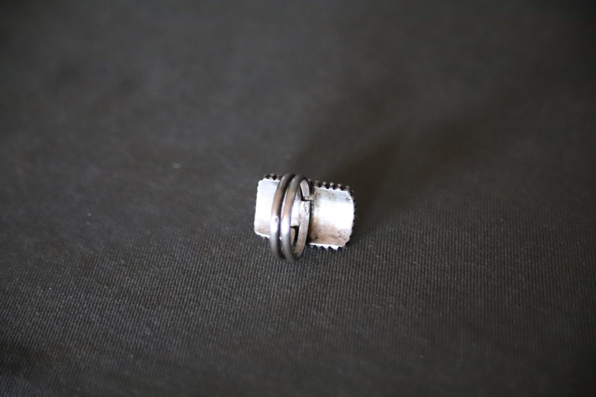 Un lot de bijoux Vietnamiens en argent et jade - Vietnam, vers 1910-1930-photo-2
