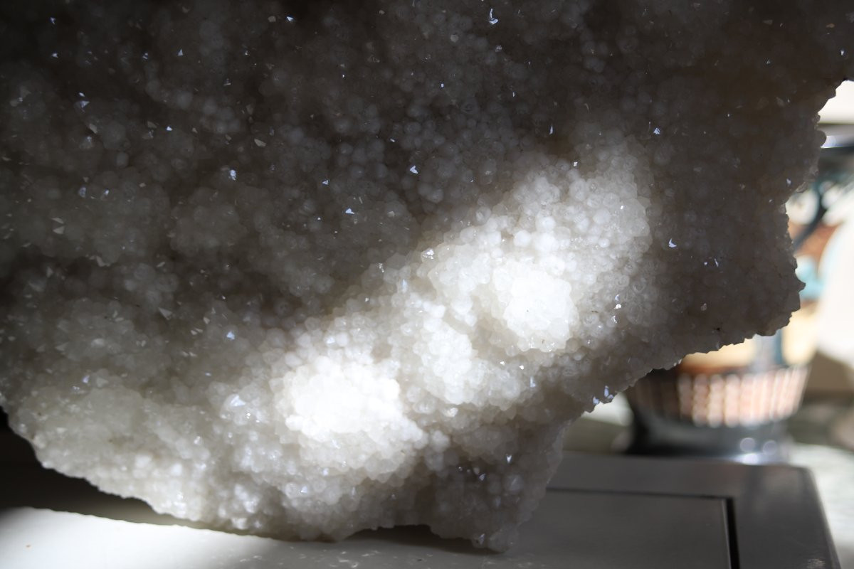 Minéralogie, Grande plaque de quartz (environ 8kg) - France, Haute Loire-photo-4