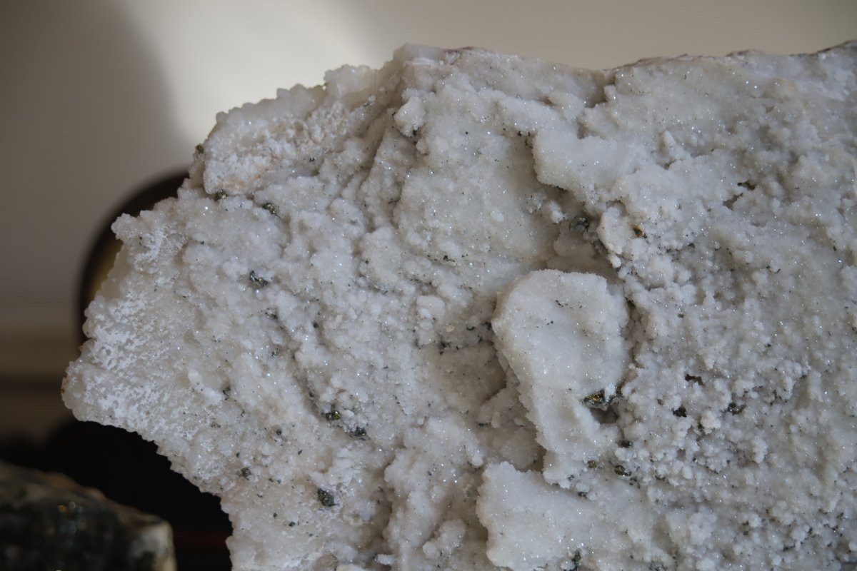 Minéralogie, Grande plaque de quartz (environ 8kg) - France, Haute Loire-photo-6