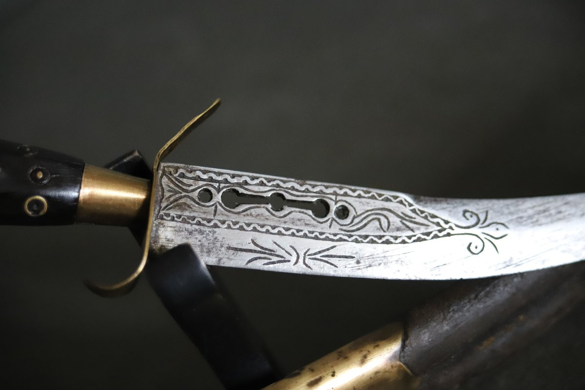 Tunisian Bichaq Dagger - Tunisia, Circa 1900  -photo-6