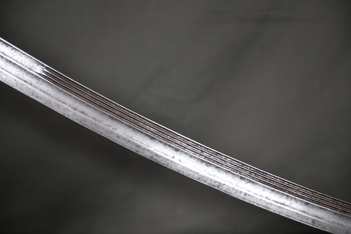 An Arab Shamshir Saber With A Calligraphed Blade - Levantine Countries, Probably Syria, 19th Century-photo-1