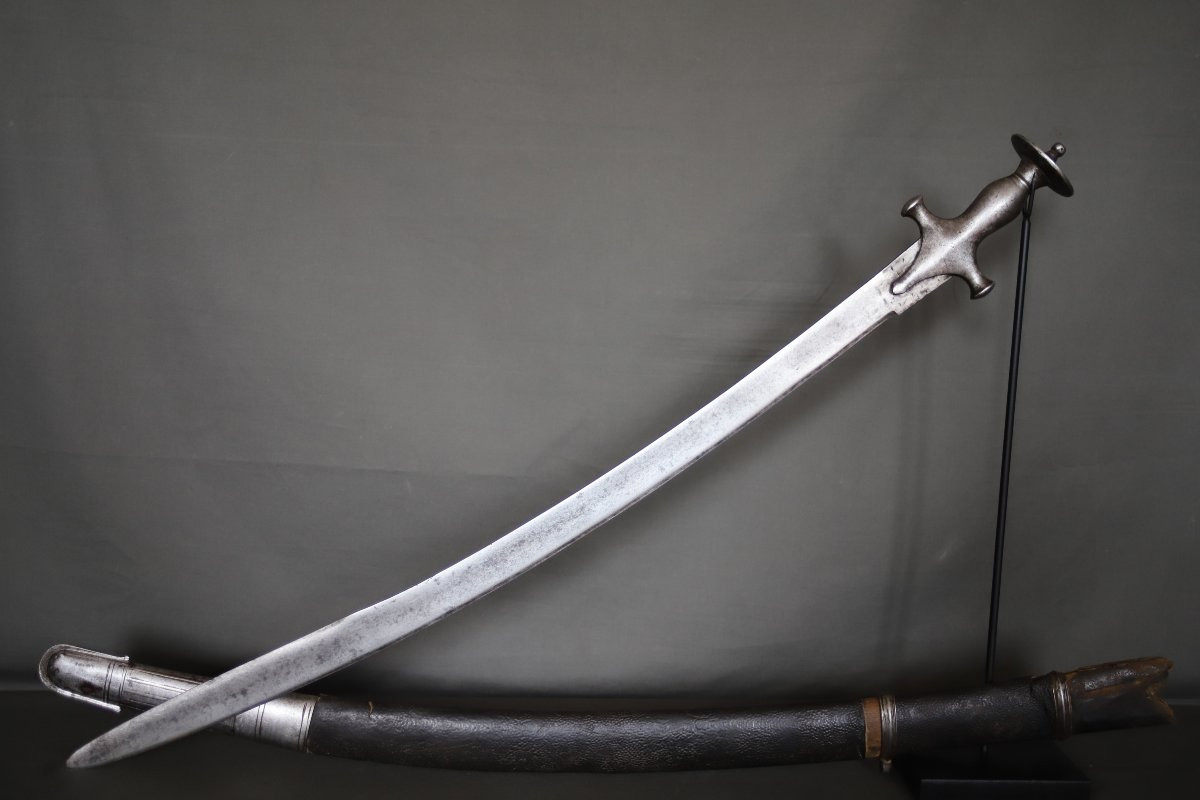 Afghan Saber Called Pulwar - Afghanistan, 19th Century-photo-6