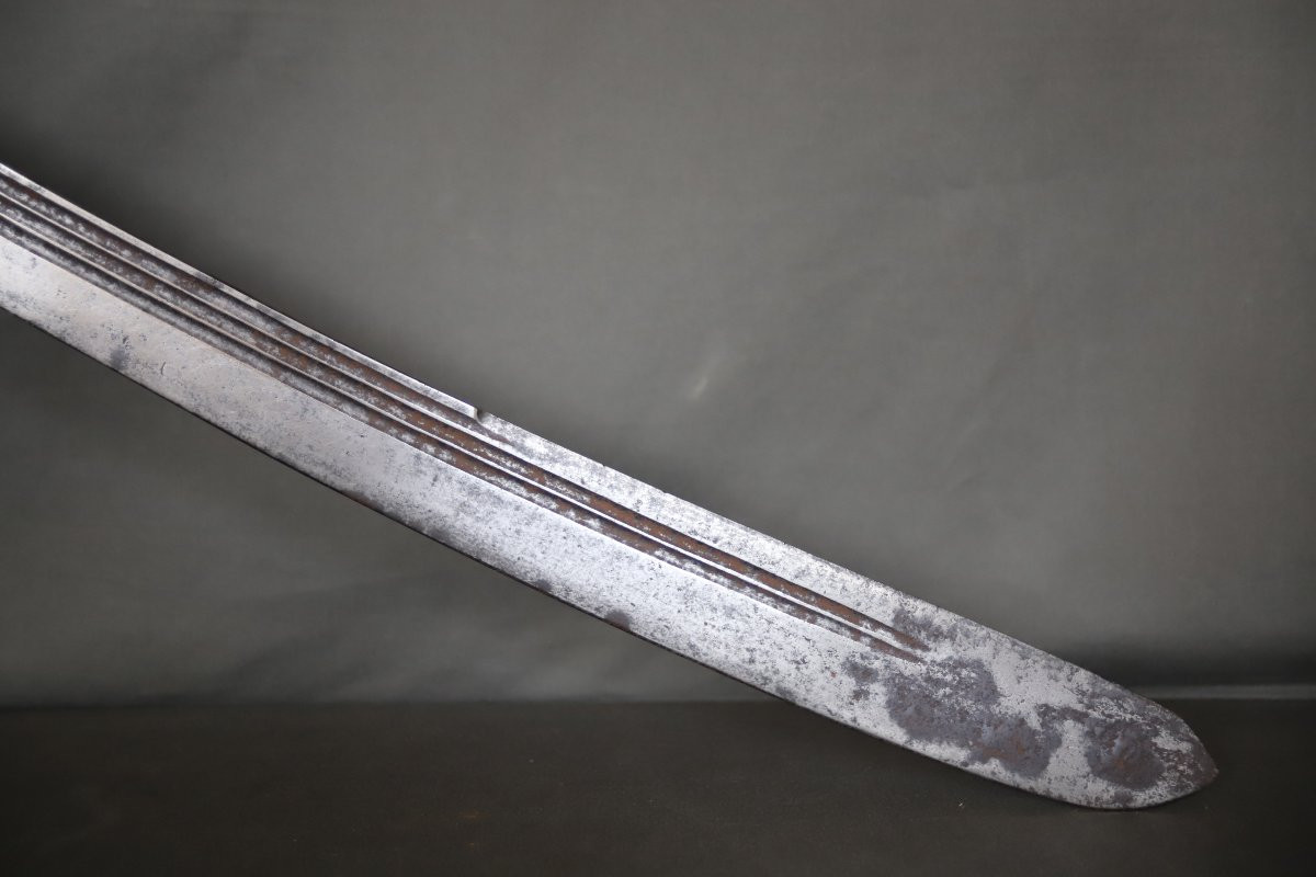   Moroccan Nimcha Saber With Imposing European Blade - Morocco, 2nd Half Of The 16th Century, Early 17th Century-photo-6