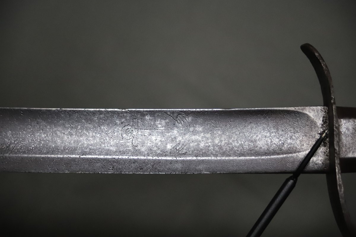 Sabre de bord Français modèle 1833 - France, second Empire, daté 1865-photo-4