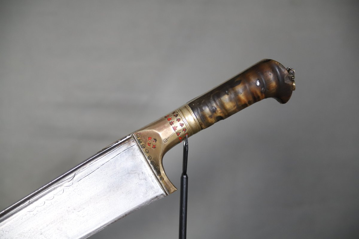 Sabre Aghan dit khyber - Afgahnistan, 19ème siècle -photo-3