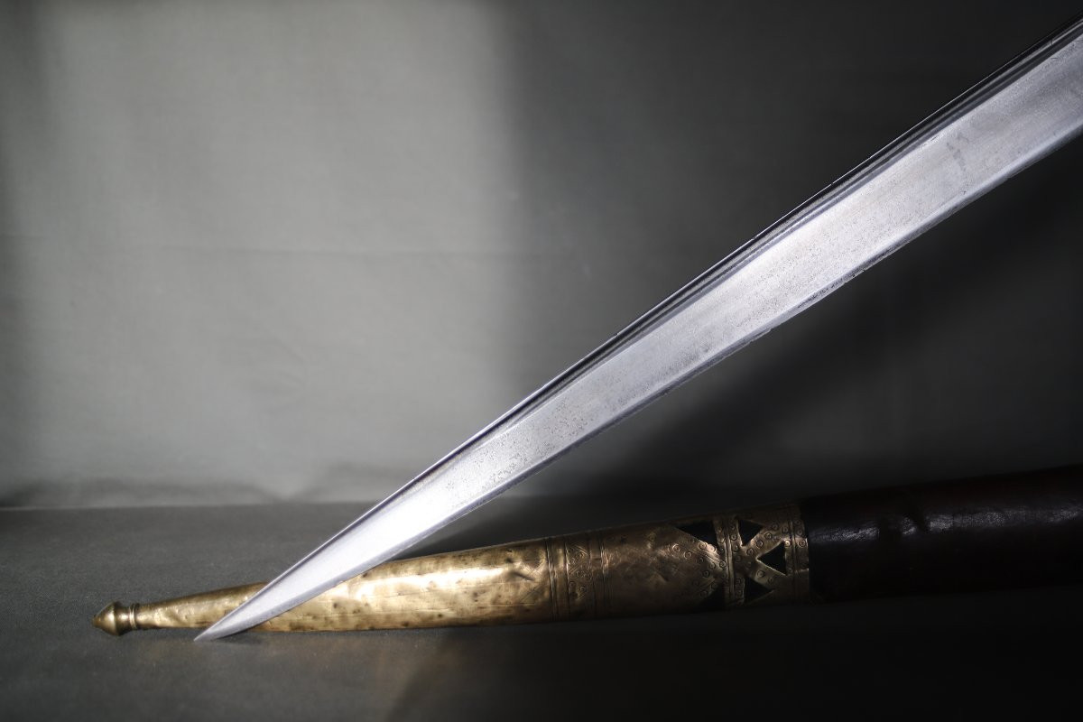 Sabre Aghan dit khyber - Afgahnistan, 19ème siècle -photo-1