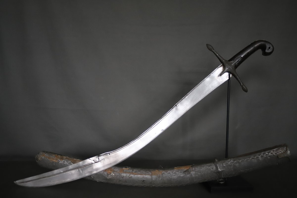 Sabre Ottoman dit pala - Empire Ottoman, 18ème-19ème siècle-photo-3