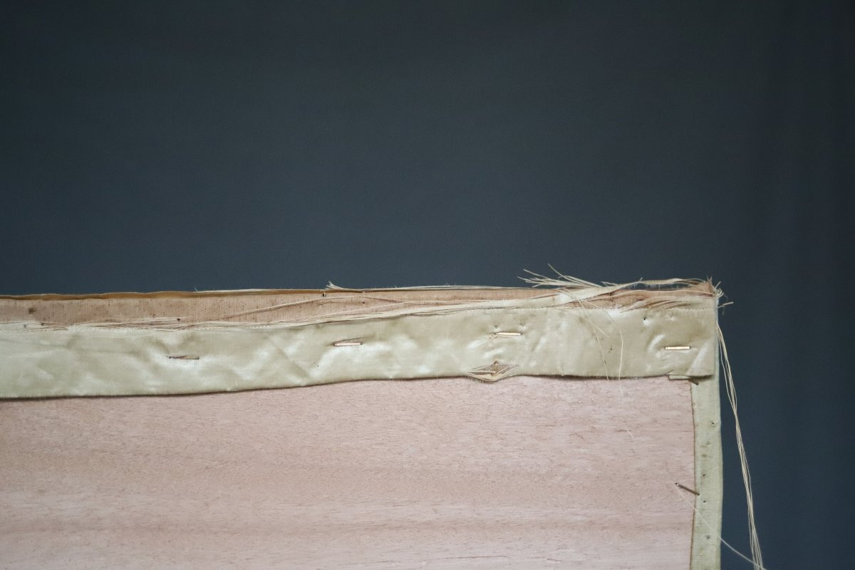 Large Chinese Embroidery On Silk - China Or Vietnam, Circa 1900-photo-7