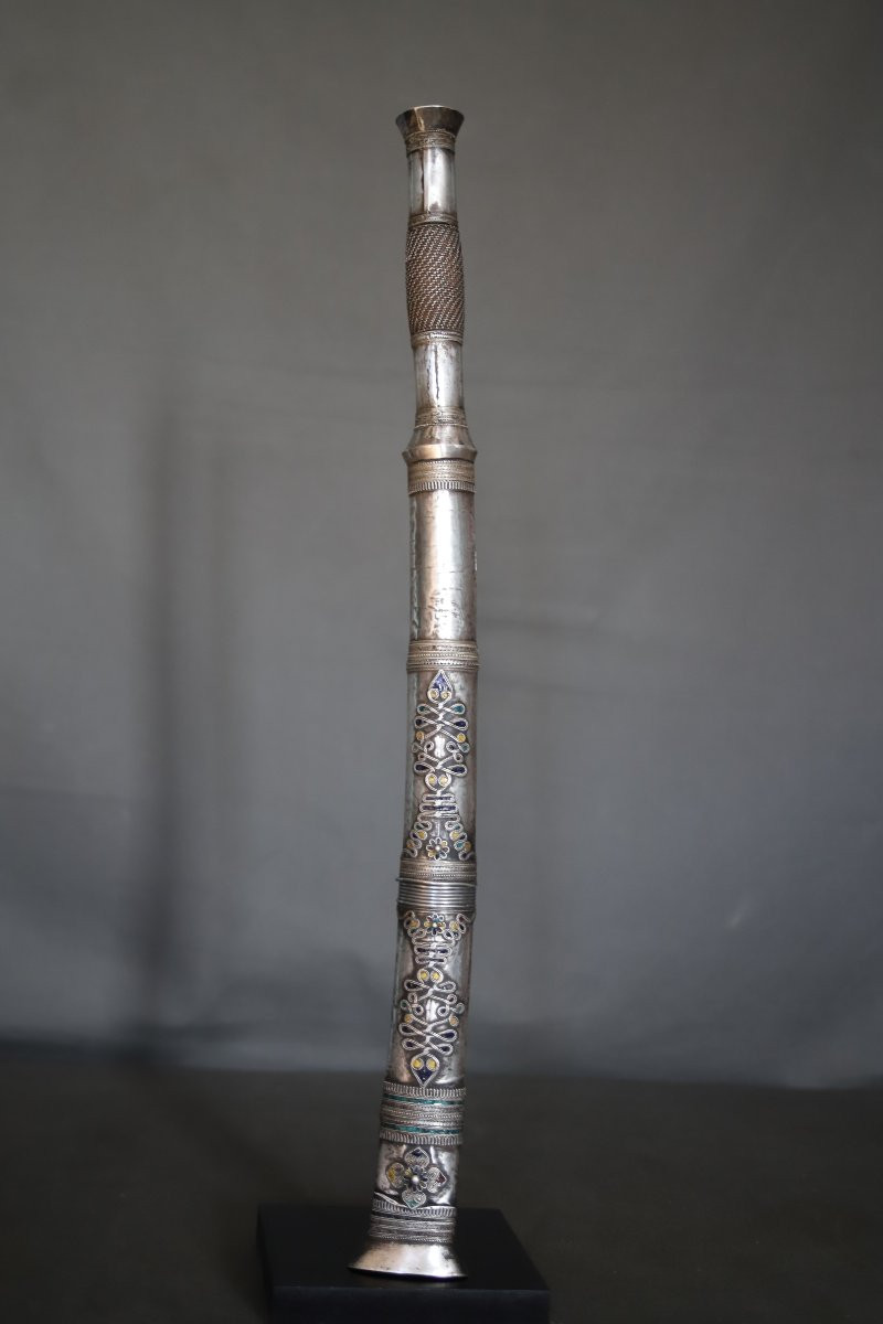 Large Dagger Of The Dha Type Of The Lü And Shan Ethnic Groups - Southeast Asia, Late 19th Early 20th Century-photo-4