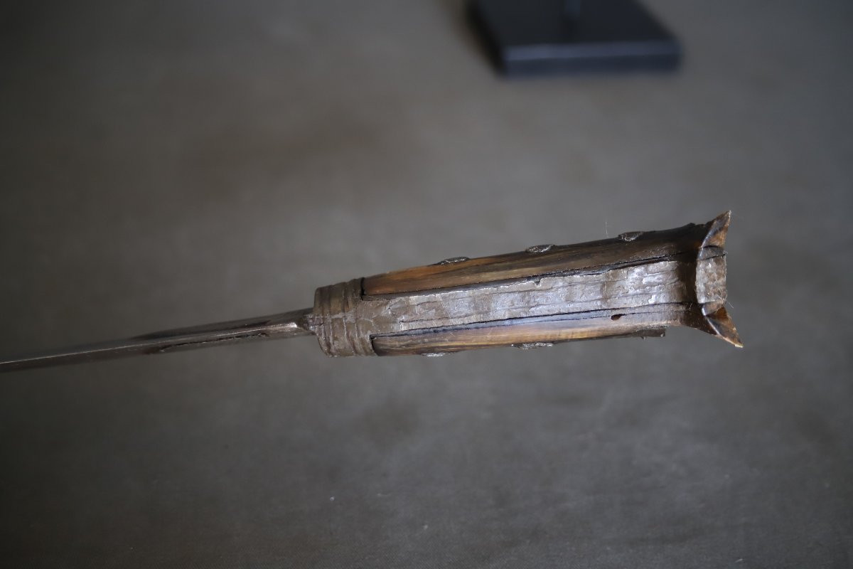 Sabre court dit yatagan - Empire Ottoman, probablement Algérie, 19ème siècle-photo-4