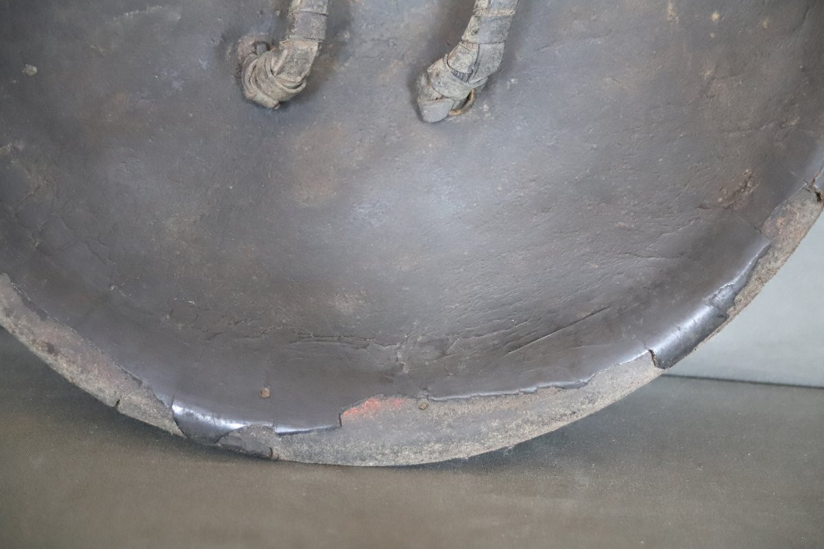 A Large Indo-persian Shield Called Dhal - North India Or Himalayan Regions, 19th Century-photo-7