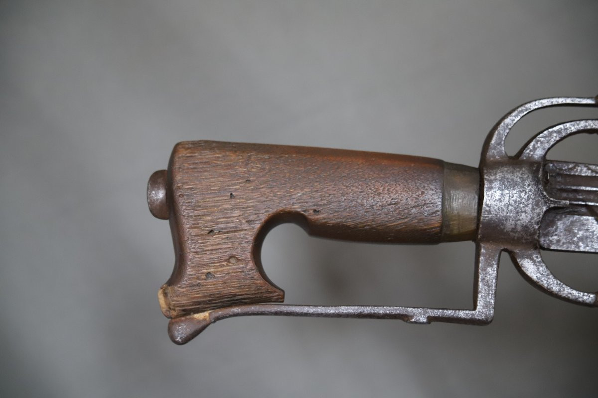 Sabre nimcha Marocain à forte lame Européenne - Maroc, 17ème siècle -photo-4