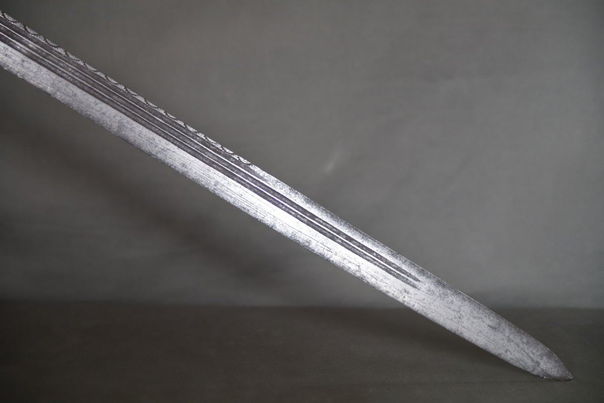 Sabre nimcha Marocain à forte lame Européenne - Maroc, 17ème siècle -photo-2