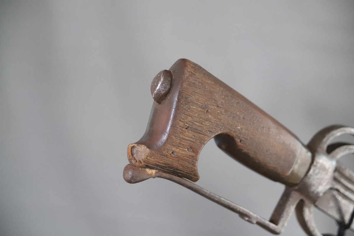 Sabre nimcha Marocain à forte lame Européenne - Maroc, 17ème siècle -photo-3