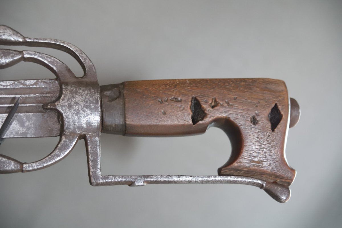 Sabre nimcha Marocain à forte lame Européenne - Maroc, 17ème siècle -photo-6