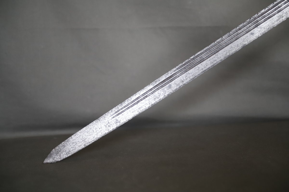 Sabre nimcha Marocain à forte lame Européenne - Maroc, 17ème siècle -photo-8