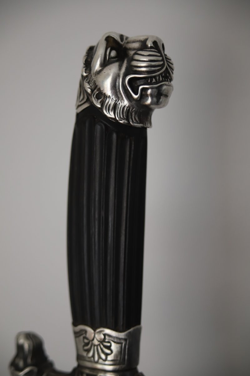 Hunting Sword - France, Klingenthal, First Empire (1804-1814)-photo-8