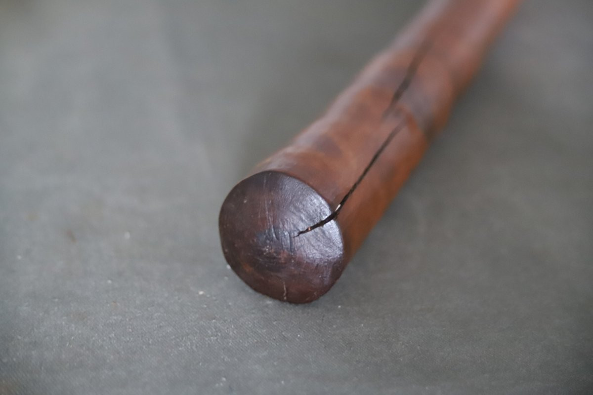 Kanak Club In The Shape Of A Phallus - Oceania, New Caledonia, Early 20th Century Or Earlier-photo-6