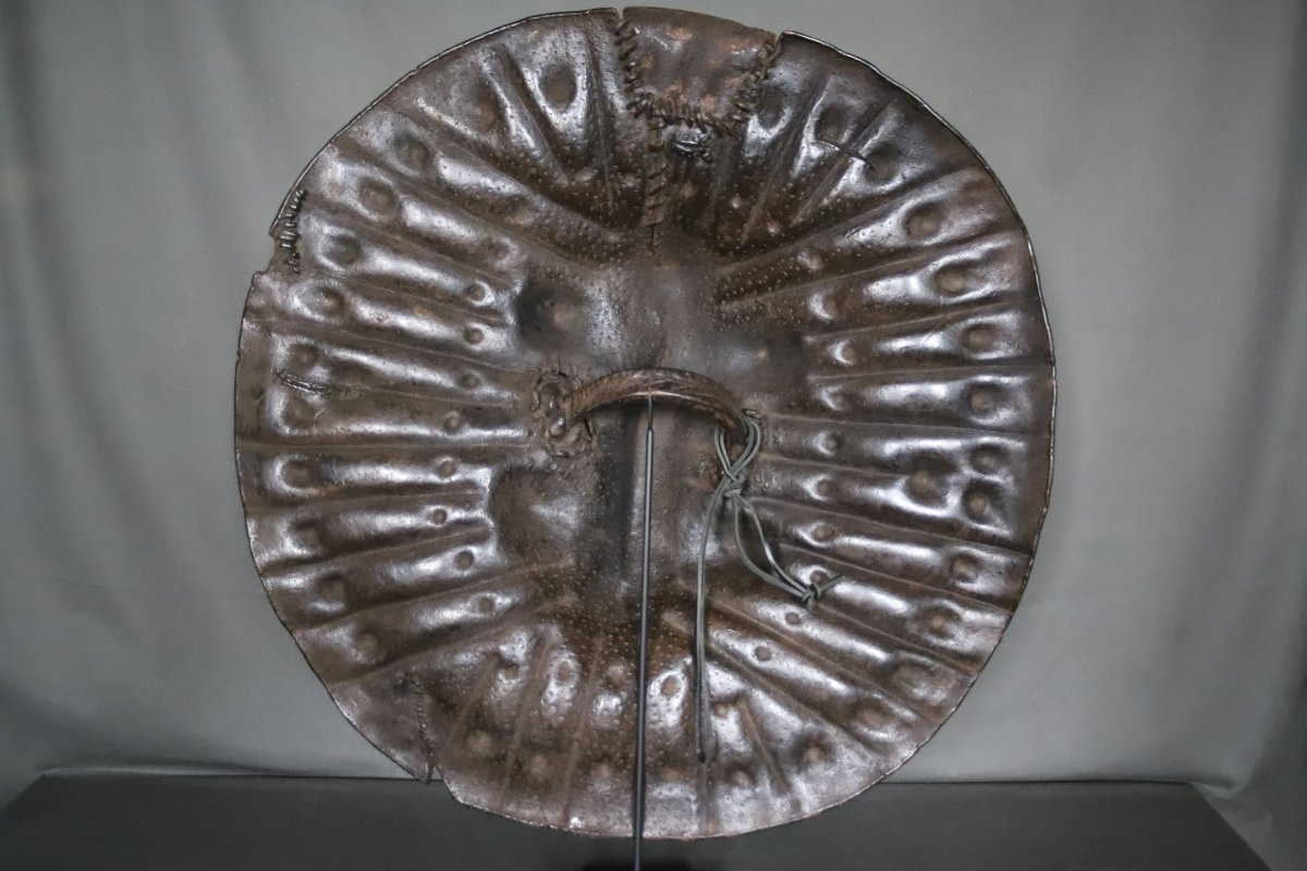 Shield Of The Horn Of Africa - Abyssinia, Ethiopia, Early 20th Century Or Earlier-photo-4