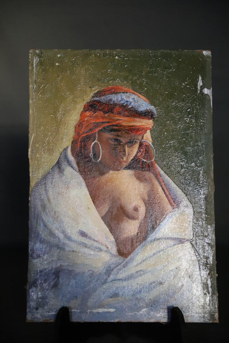 Orientalist Painting Signed G. Crisafulli - Italian School, Late 19th/early 20th Century-photo-2