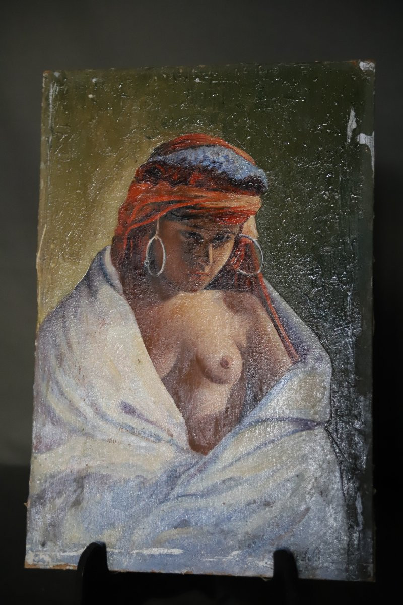 Orientalist Painting Signed G. Crisafulli - Italian School, Late 19th/early 20th Century-photo-3