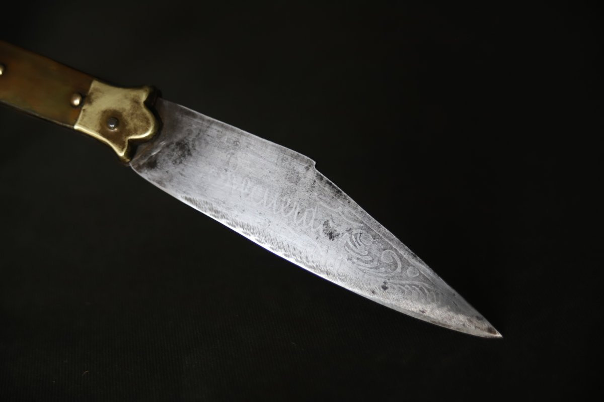 Small Navaja Knife - Spain, Toledo, Second Half Of The 19th Century-photo-3