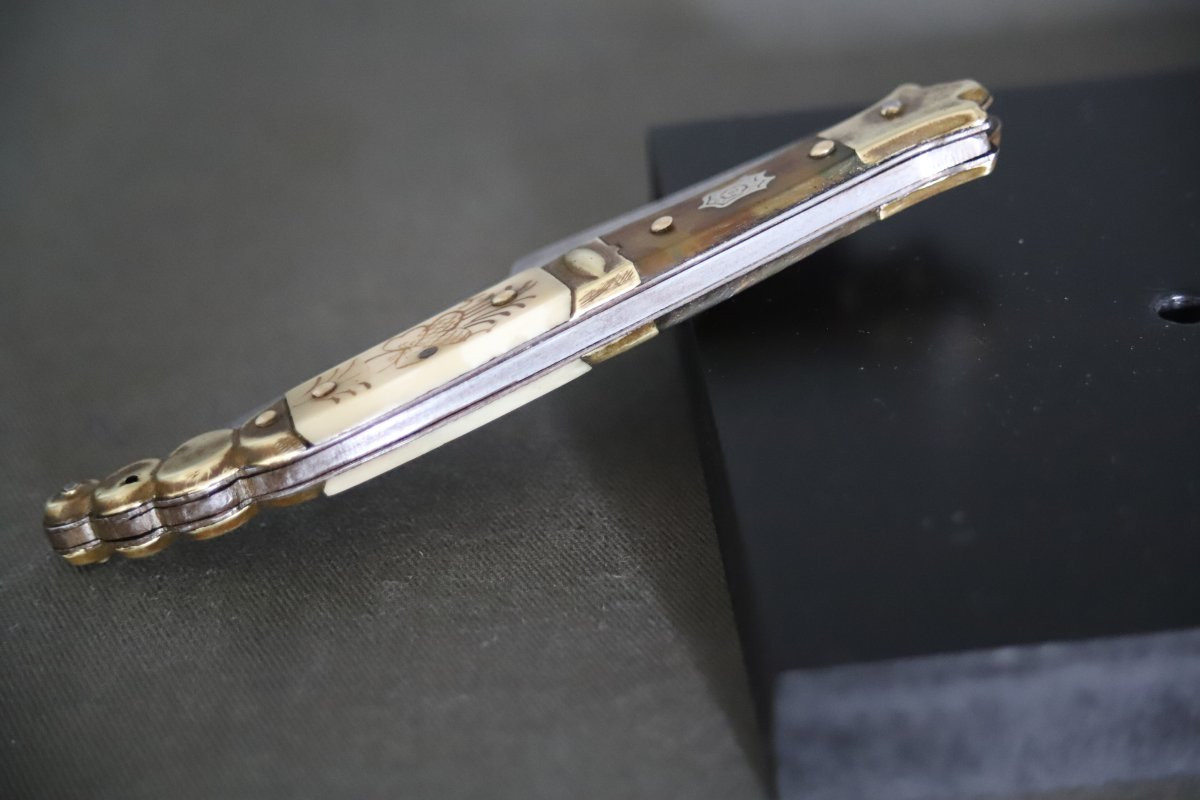 Small Navaja Knife - Spain, Toledo, Second Half Of The 19th Century-photo-5