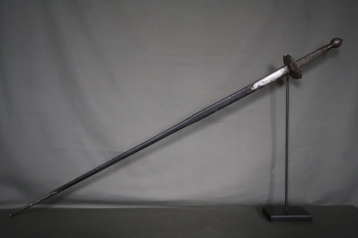 Luxury Model Dueling Sword - France/spain, 1879-photo-1