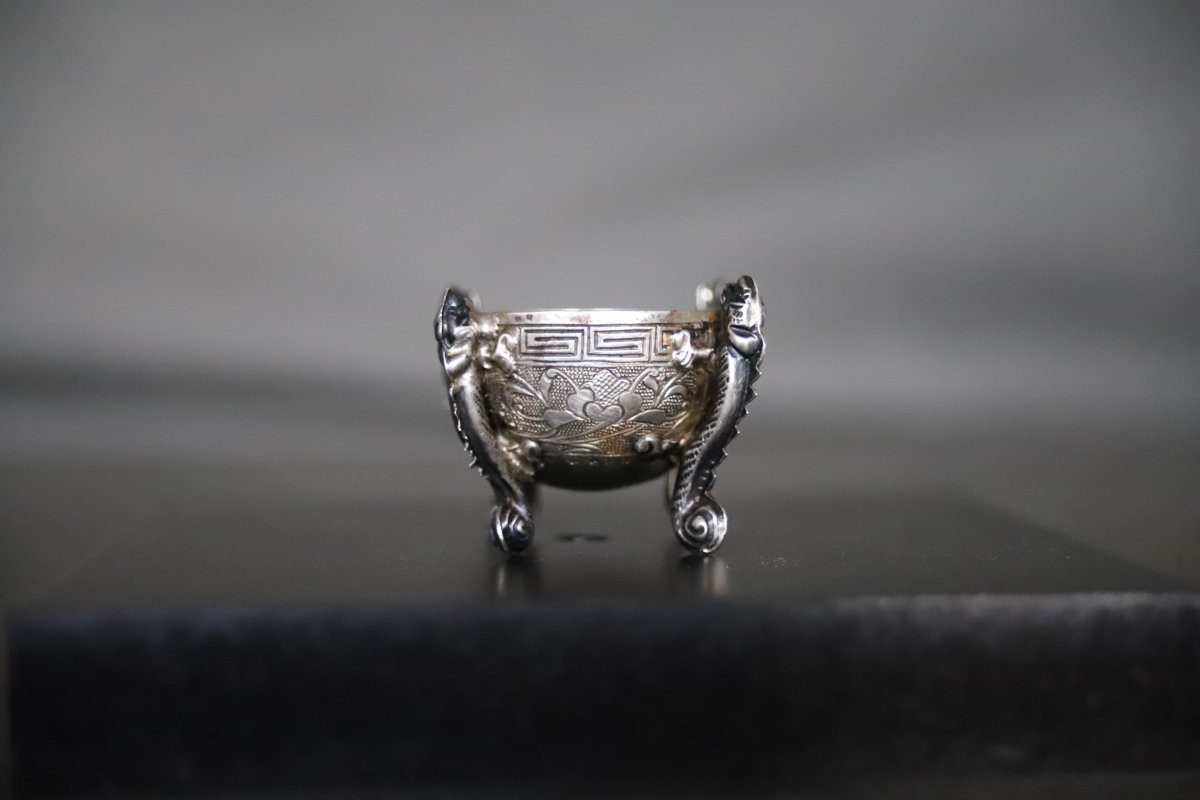 Lot Of Chinese/vietnamese Silver - China/indochina, Early 20th Century-photo-3