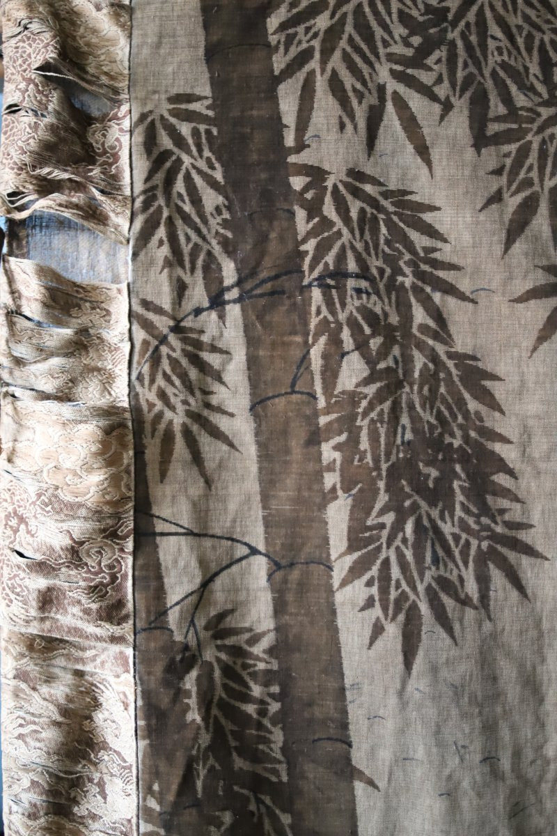 Grande broderie Chinoise - Chine, 18ème-19ème siècle-photo-1