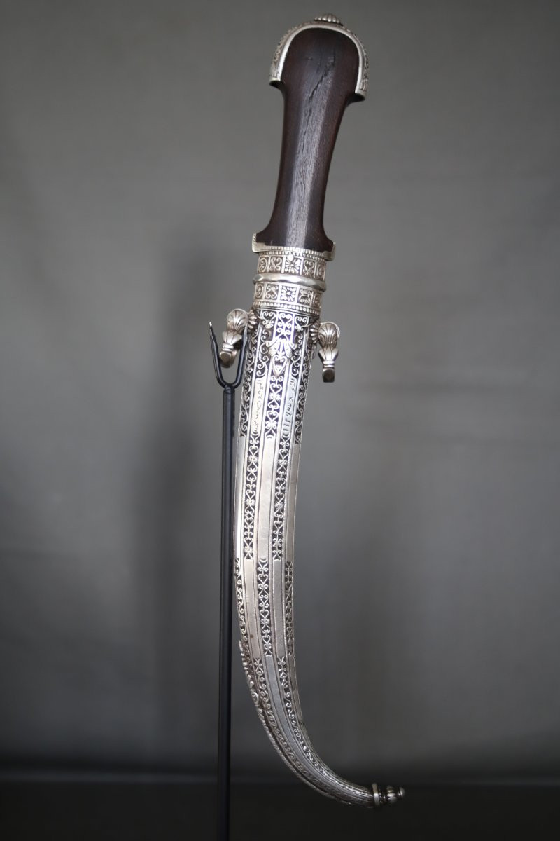 Moroccan Dagger Known As Koumya - Morocco, Agadir 1938-photo-3