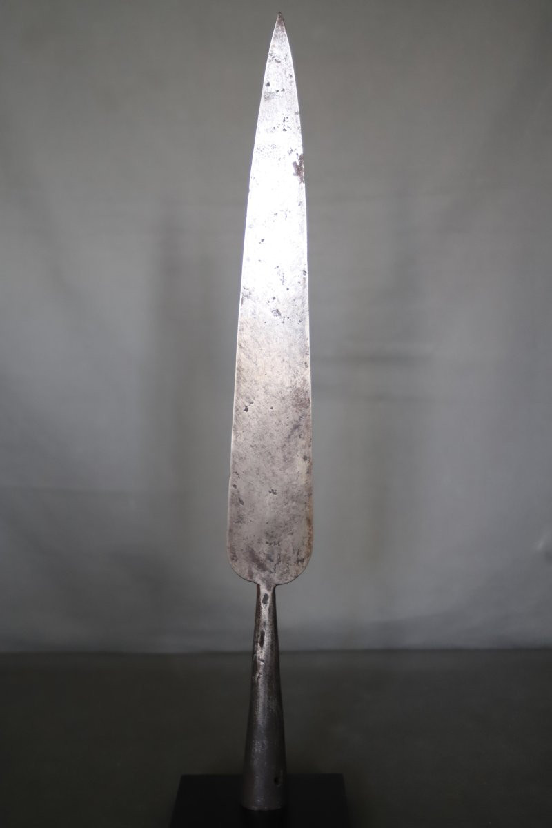 Fer de pique (révolutionnaire? Vénerie?) - France, 18ème-19ème siècle -photo-2