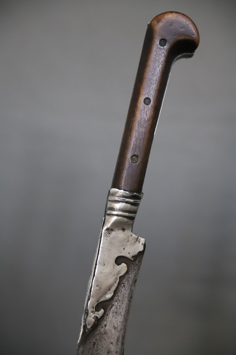 Short Sword Known As A Yataghan - Ottoman Empire, 19th Century-photo-4