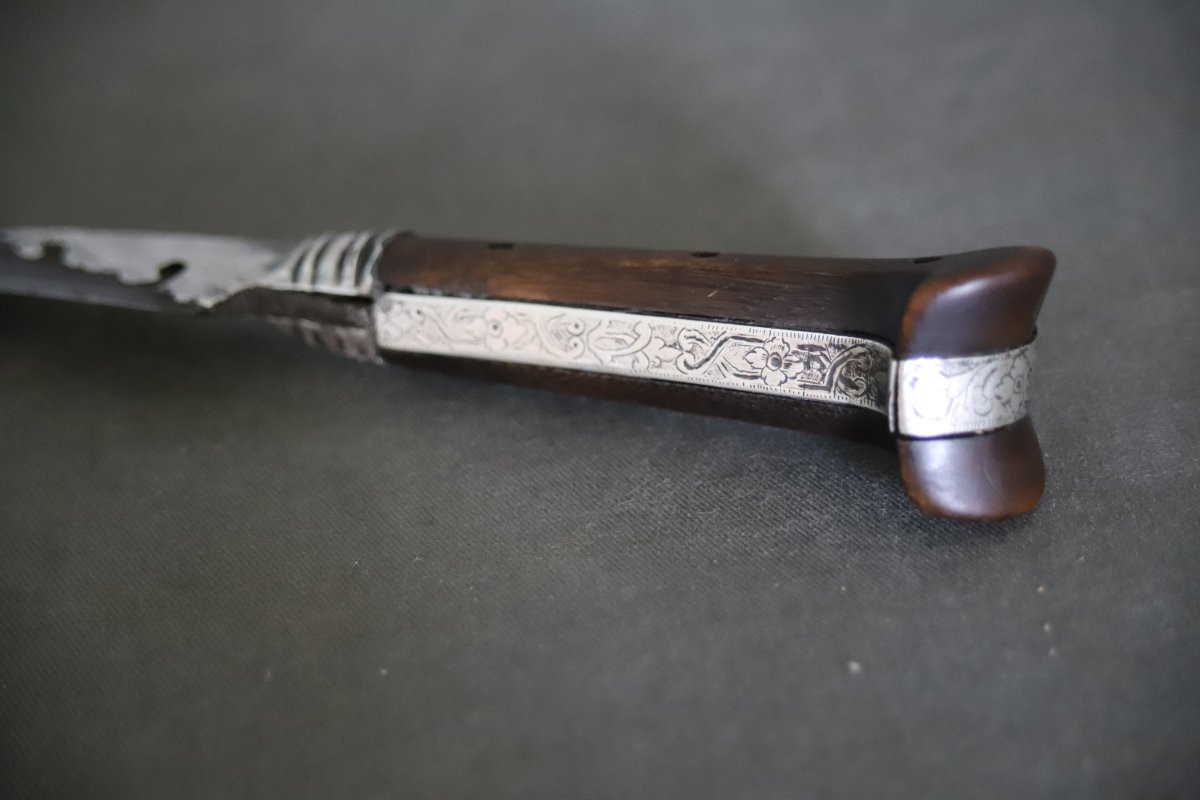 Short Sword Known As A Yataghan - Ottoman Empire, 19th Century-photo-7