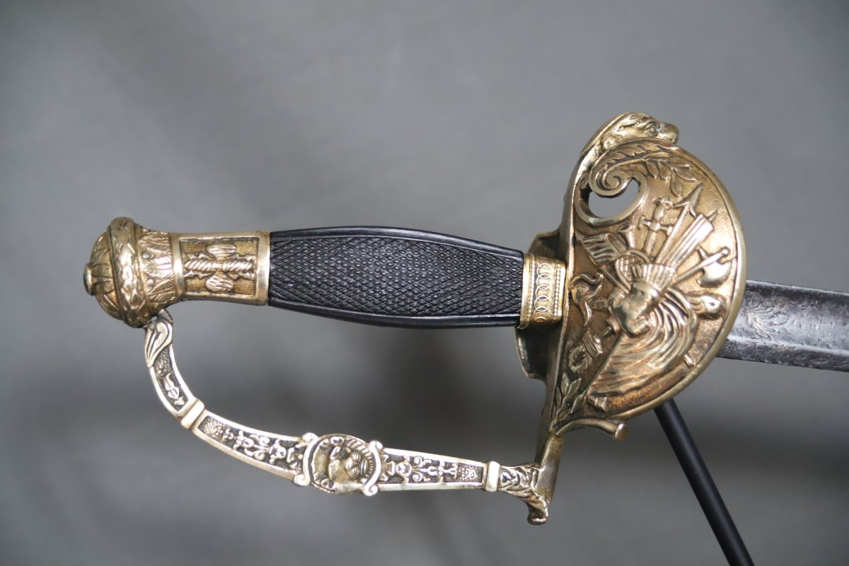 Senior Officer's Sword - France, First Empire-photo-3