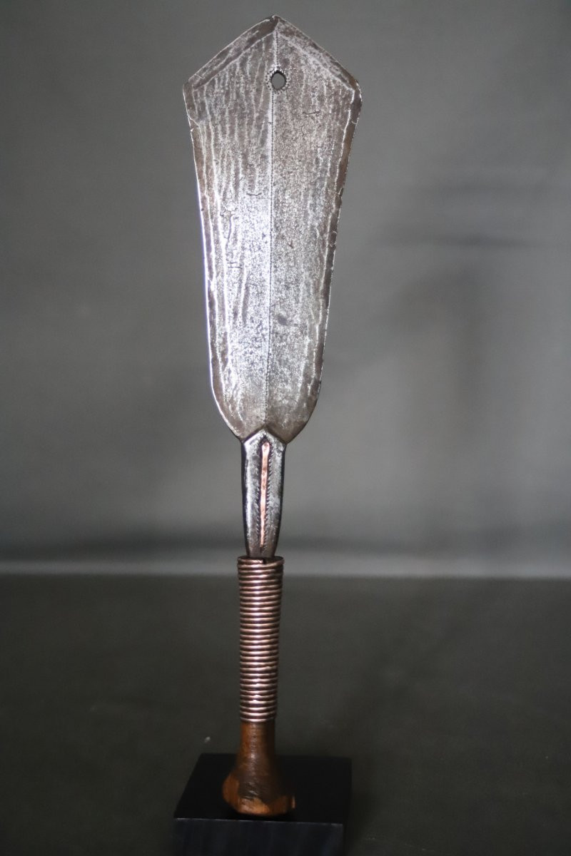 Knife Said Basakpwa - Congo, Yakoma, Sango, Ngbandi... Collected Around 1910 -photo-4