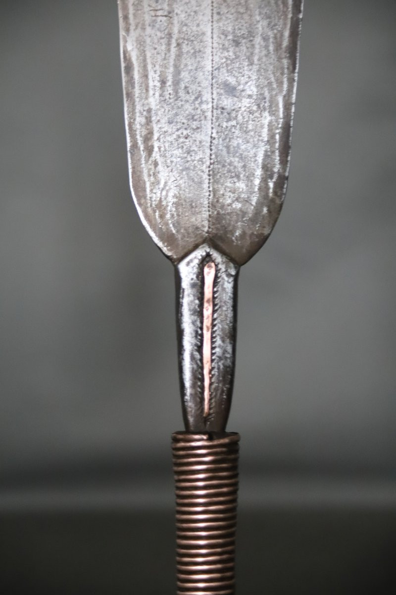 Knife Said Basakpwa - Congo, Yakoma, Sango, Ngbandi... Collected Around 1910 -photo-7