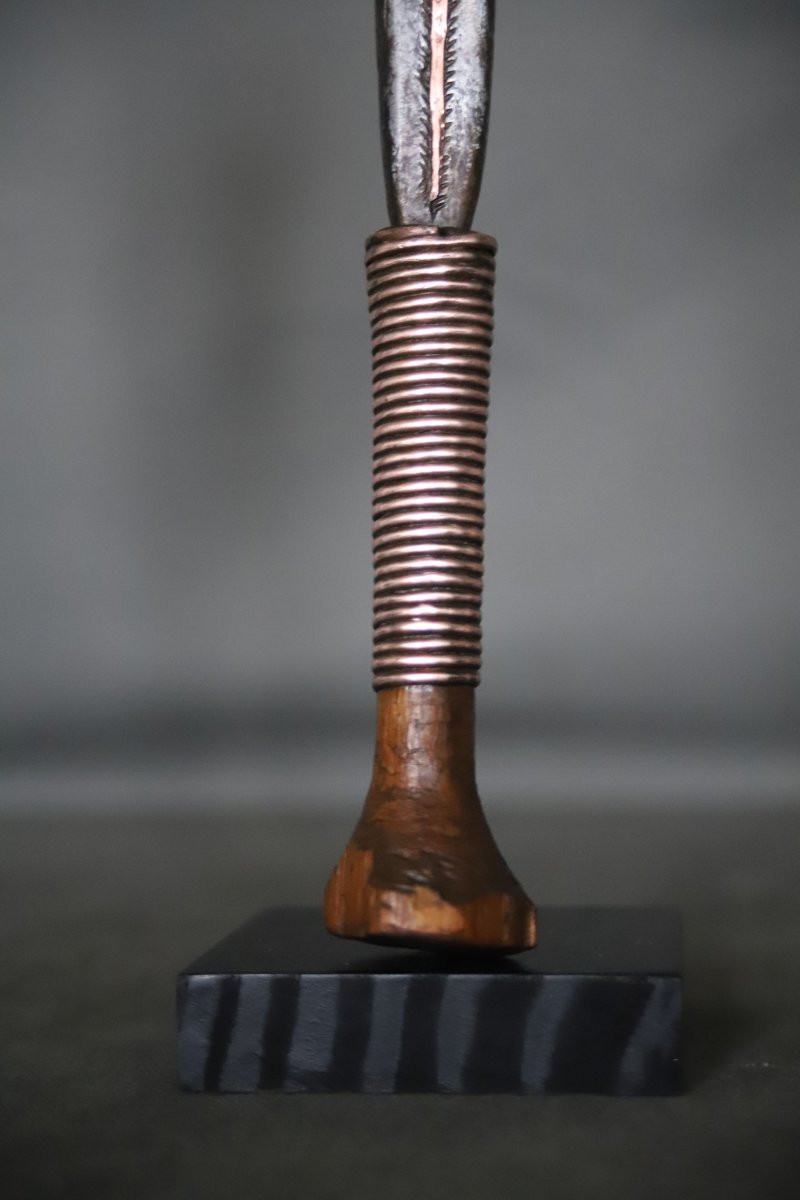 Knife Said Basakpwa - Congo, Yakoma, Sango, Ngbandi... Collected Around 1910 -photo-8