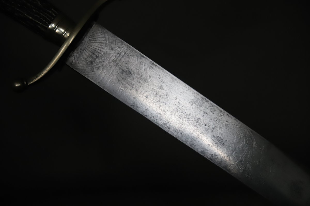 Heavy Hunting Knife (for Hunting With Hounds) - Last Quarter Of The 19th Century-photo-7