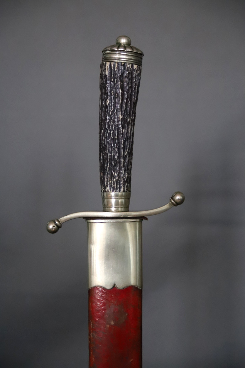 Heavy Hunting Knife (for Hunting With Hounds) - Last Quarter Of The 19th Century