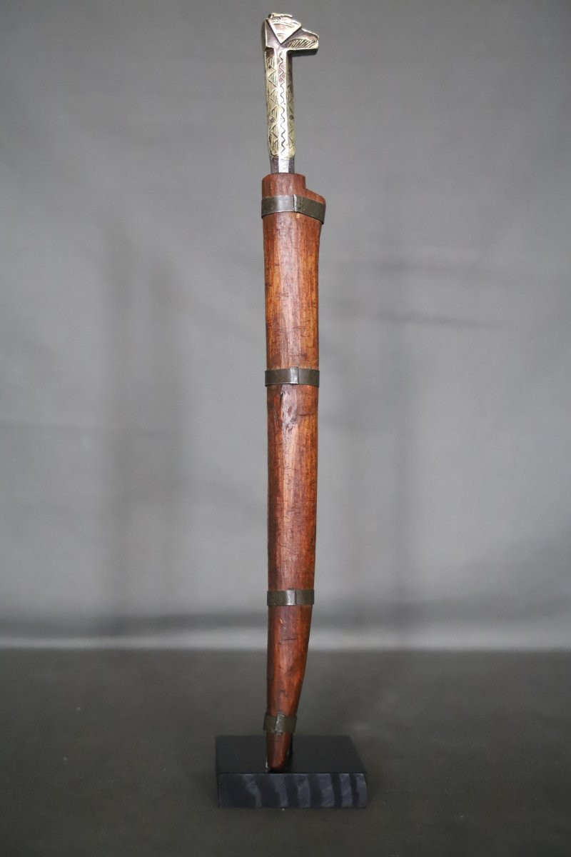 A Kabyle Dagger (dagger) Known As A Flissa - Algeria, Kabylia, Late 19th/early 20th Century-photo-2